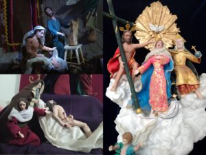 Virgen de la Asunta, miniaturas del nacimiento y descendimiento de la cruz de Jesús son parte de su colección realizada en el 2022.
