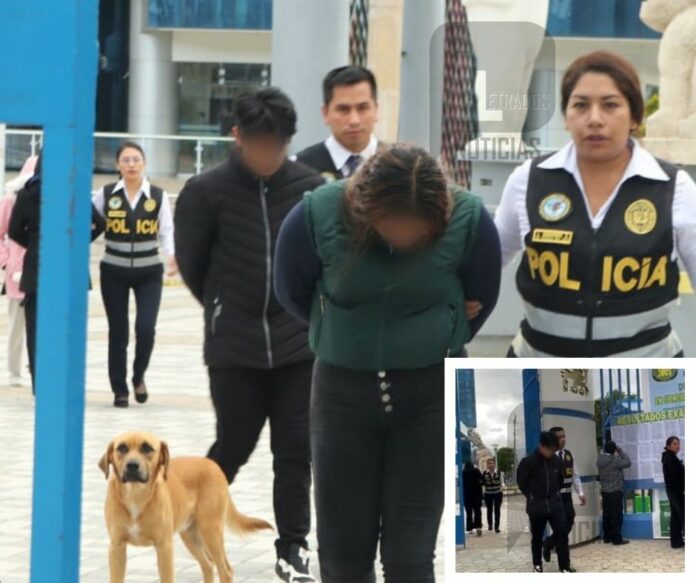 La banda captaba a sus víctimas y les garantizaba el ingreso a la UNCP con la ‘ayuda’ de equipos de alta tecnología que les permitía escuchar las respuestas. (Foto: Difusión).