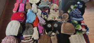 Tejidos realizados por Frida de material baby alpaca por toda la ciudad de Arequipa, (Foto: Kelly Luna/Iletrados Noticias). 